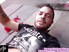 German Blonde Tattoo Teen At Public Sextape