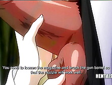 two Bitches From His Class On The Meat & one On The Face (ANIME)