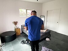 Hercules Tatted Hunk DESTROYS tiny tatted latina tight puss.