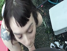 Backyard Bj Face Piss