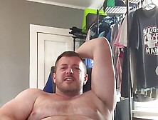 Lunch Break Jerkoff Session With A Five Day Load