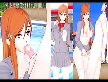 【ブリーチ 井上織姫】コイカツ！プレイエロアニメ動画(アニメ3Dcgエロゲーム 版権キャラカード).