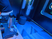 Christmas costume bitch holding a big cock and swallowing