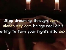 No Hands Challenge #1 - Sexy Redhead Babe Masturbates With Toys While Watching Porn