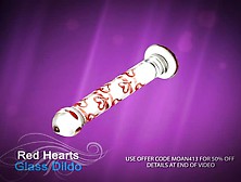 7 Inch Red Heartsglass Dildo U2013 Only $17. 48 With