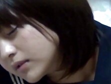Japanese schoolgirl finds joy in uniform pussy play today