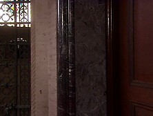 Creampie scene with radiant Nicole Aniston and Breanne Benson from Skankery