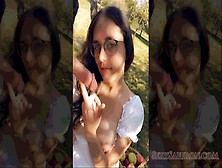 Blowjob In The Orchard