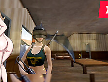 Kelly from Free Fire brings rule 34 to life in this wild scene