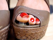 Perv Series three - Voyeur Jizz Loader Returns!! Drops 2nd Massive Nut in Cummy Work Wedges(OF@TheFrostKing)