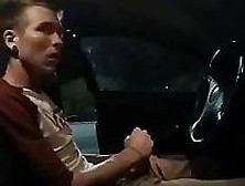 Guy Gets Fucked In Car