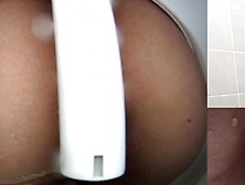 Asian whores urinating