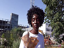 German Scout - Ebony Black Milf Zaawaadi Real Public Pickup Sex For Cash In Berlin