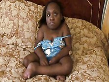 Tiny Lilliputian Black Milf Wrecked From Gigantic Dick Inside Amateur