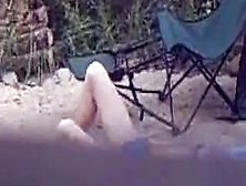 Girl Next Door Masturbating In Yard (Hidden Camera)