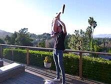 Blonde Lets Huge Boyfriend Fuck Her Hard With Michael Swayze And Coco Lovelock