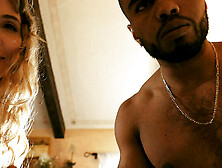 Busty Bi-Curious Milf Convincing Her Friend For A Threesome