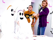 Partner swap with two hot girlfriends Selina Bentz and Juniper Ren