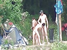 Fellation Pour Un Mec Sur Une Plage De Nudistes