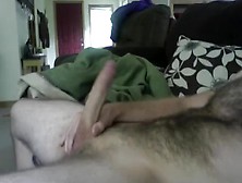 Jerking Big Cock