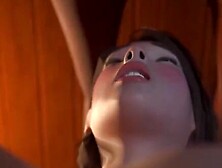 Super Realistic 3D Cartoon Shows Slutty Girl Fucked By A Horse