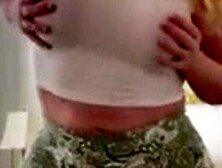 pawg flare pants tease ootd 480p