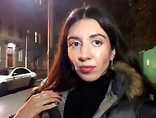 Ruined Makeup with Sperm on Face - Public Cumwalk Covered in Cum Katty West