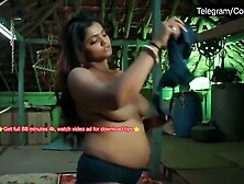 Bharti Jha Nude Boob Show With Sasur Ji Indian Web Series