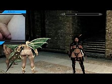 Skyrim Sex Adventures Of A Gorgeous Ebony-Haired Nordka Sexrim 20.  Sexlab.  Part 11