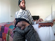 Jerking Chunky Dick In Sweats Mount Studs Rock Mercury Masturbate