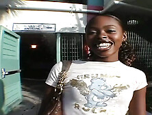 Thin Lady Brown Suga Takes On A Giant Dong