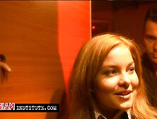 Valentina Blue discovers the pleasures of the glory hole