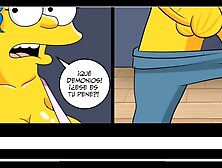 Marge gets screwed by coach -milf cream pie The Simpsons Xxx