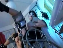 Slutty lesbo spreading wide and gets part2 - video 1