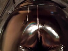 Grind and Cum for My Butt inside LATEX Vinyl Pants