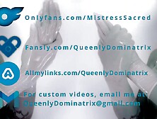 Queenly Bitch goddess - Ignoring Facesitting & Ruined Footjob