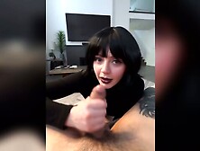 Big Ass Goth Stepmom Gets Huge Creampie