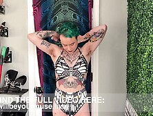 Femboy Tries On Fresh Rave Outfit