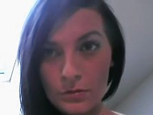 Delightsome darksome brown masturbation