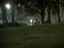 Voyeur Tapes A Black Ghetto Couple Having Sex In The Park