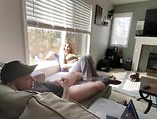 Blonde Girlfriend's Helping Hand