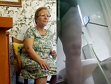 Lavandose el co&ntilde;o totalmente en pelotas