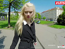 Teen Blonde Tourist Rides A Massive Cock During Her Trip - Misha Cross (18+)