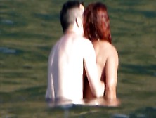 Amateur Couple Playing At Beach - Madeira Island - Seixal