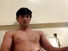 Asian Jock Jerking