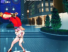 Mugen Futanari: Poison(Roxy) Vs Cody, Ryu And Ken