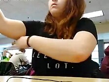 Hot Student Shows Her Curvy Boobs At The University