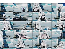 Sexy Teen In Black Dress Dancing (3D HENTAI)