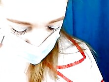 Nurse Milf In Gloves Gives Pov Blowjob And Spits Cum In Covid Mask