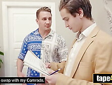 Petite Soviet Bride Must Please Two Men and One Girl with Husband Watching